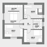 Grundriss Typenhaus Graz 125 OG